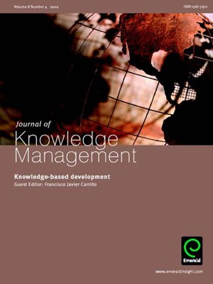 cover image of Journal of Change Management, Volume 6, Issue 4
